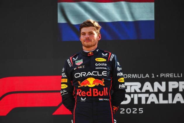F1 - ITALIAN GRAND PRIX 2025 VERSTAPPEN Max (ned), Red Bull Racing RB21, portrait during the 2025 Formula 1 Pirelli Grand Premio d™Italia, 2025 Italian Grand Prix, 16th round of the 2025 FIA Formula One World Championship, WM, Weltmeisterschaft from September 5 to 7, 2025 on the Autodromo Nazionale Monza, in Monza, Italy - MonzaItaly  Copyright: xEricxAlonsox
