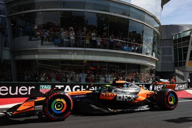 4 Lando Norris GBR, McLaren F1 Team , F1 Grand Prix of Italy at Autodromo Nazionale Monza on September 7, 2025 in Monza, Italy Photo by HOCH ZWEI Monza Italy