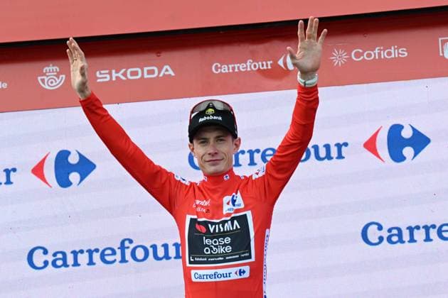 07-09-2025 Vuelta A Espana; Tappa 15 Vegadeo - Monforte De Lemos; 2025, Visma - Lease A Bike; Vingegaard, Jonas; Monforte De Lemos; 