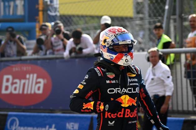 1 Max Verstappen Of The Team Oracle Red Bull Racing, Red Bull Honda RB21,They Face The Race ,During Fia Formula One World Championship Formula 1 Pirelli Gran Premio d Italia 2025, 07 September, In Monza,Italy Photo by Luca Barsali DeFodi Images