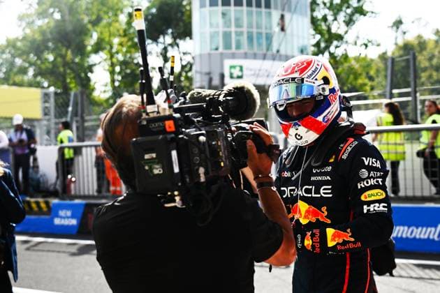 1 Max Verstappen Of The Team Oracle Red Bull Racing, Red Bull Honda RB21,They Face The Race ,During Fia Formula One World Championship Formula 1 Pirelli Gran Premio d Italia 2025, 07 September, In Monza,Italy Photo by Luca Barsali DeFodi Images