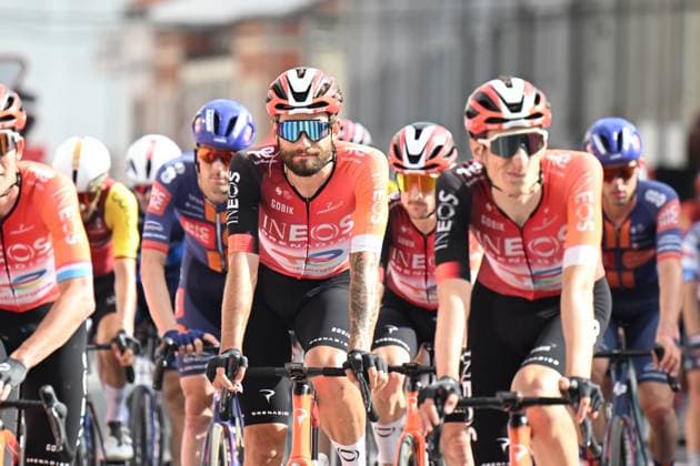 07-09-2025 Vuelta A Espana; Tappa 15 Vegadeo - Monforte De Lemos; 2025, Ineos Grenadiers; Ganna, Filippo; Monforte De Lemos; 