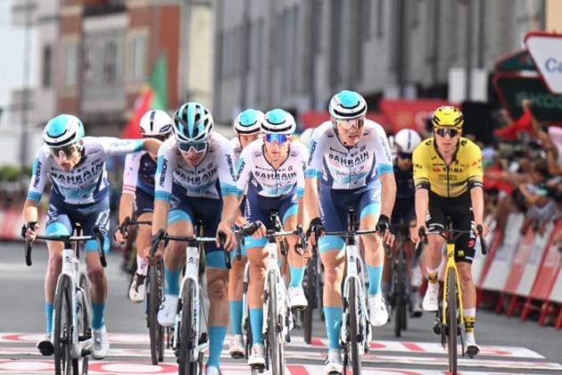 07-09-2025 Vuelta A Espana; Tappa 15 Vegadeo - Monforte De Lemos; 2025, Bahrain - Victorious; Tiberi, Antonio; Monforte De Lemos; 