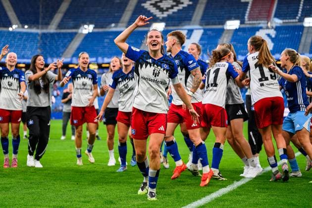 Soccer I Women I Season 2025 2026 I Bundesliga I 1 Matchday I Hamburger SV VfL Wolfsburg I 07 09 2025 Pauline Annette Machtens 28, Hamburger SV Hamburg Volksparkstadion Hamburg Germany Copyright: xLobecax xHenningxRohlfsx