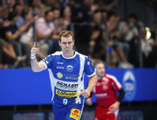 DAIKIN HBL HANDBALL MEN 1 BL 3 GAME DAY THSV EISENACH MT MELSUNGEN FOR EDITORIAL PURPOSES ONLY p 07 09 2025 Eisenach DAIKIN HBL Handball 1 Bundesliga Herren Saison 2025 2026 3 Spieltag Werner Assmann Halle ThSV Eisenach MT Melsungen im Foto Max Beneke 9 ThSV Eisenach jubelt Deutschland Thüringen Eisenach Copyright SaschaxFromm Copyright: SaschaxFromm doc82agwqrl9skqhizd4a2 ,EDITORIAL USE ONLY Copyright: SaschaxFromm