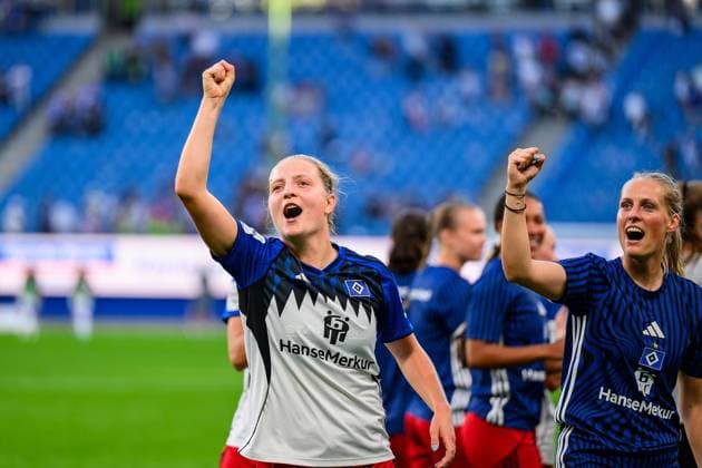 Soccer I Women I Season 2025 2026 I Bundesliga I 1 Matchday I Hamburger SV VfL Wolfsburg I 07 09 2025 Nina Räcke 39, Hamburger SV Hamburg Volksparkstadion Hamburg Germany Copyright: xLobecax xHenningxRohlfsx