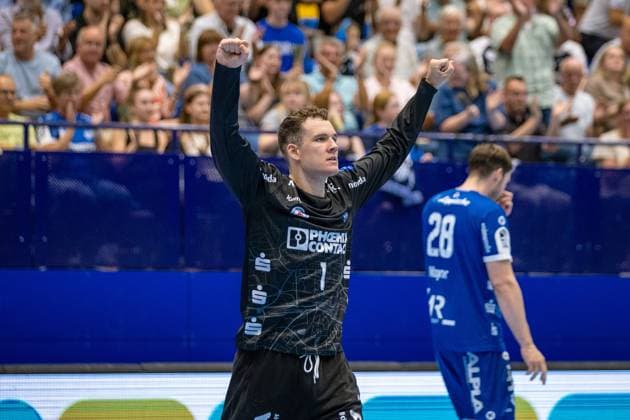 07 09 2025, xkwix, Handball, 1 Handball Bundesliga, DAIKIN HBL 2025 26, TBV Lemgo Lippe VfL Gummersbach, PHOENIX CONTACT Arena Constantin Möstl TVB Lemgo Lippe 1 NRW Germany