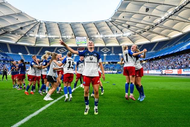 Soccer I Women I Season 2025 2026 I Bundesliga I 1 Matchday I Hamburger SV VfL Wolfsburg I 07 09 2025 Pauline Annette Machtens 28, Hamburger SV Hamburg Volksparkstadion Hamburg Germany Copyright: xLobecax xHenningxRohlfsx