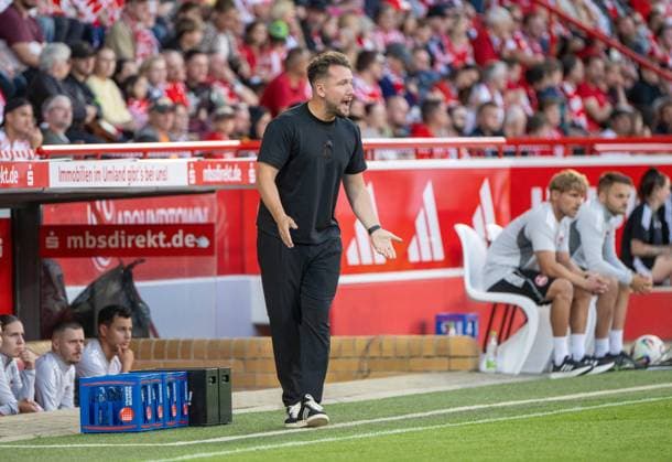 Soccer, Women, Season 2025 2026, Google Pixel Women Bundesliga 1 Matchday , 1 FC Union Berlin 1 FC Nürnberg, Coach Thomas Ostendorp 1 FC Nürnberg , 07 09 2025, Copyright: xMatthiasxKochx