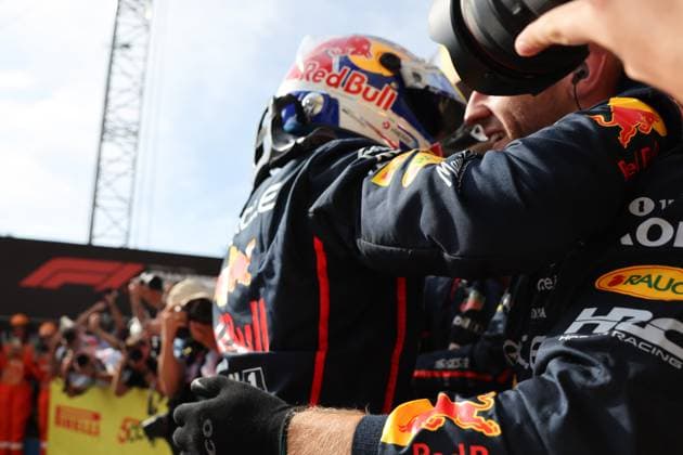 Max Verstappen Oracle Red Bull Racing, 01 , Winner, Parc Ferme, Race ,ITA, Formula 1 World Championship, Italian Grand Prix, Monza, Autodromo Nazionale Monza, Race Day, 07 09 2025 ITA, Formula 1 World Championship, Italian Grand Prix, Monza, Autodromo Monza, Race Day, 07 09 2025 Monza Copyright: xEibner-Pressefoto AnnikaxGrafx EP_AGF