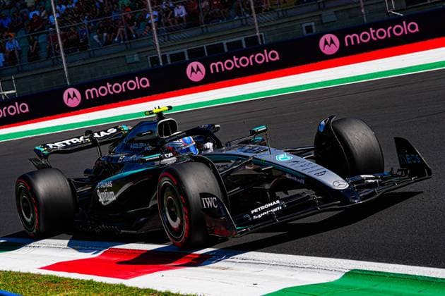 Andrea Kimi Antonelli (ITA) - Mercedes-AMG PETRONAS F1 Team - Mercedes W16 - Mercedes E Performanceduring the Formula 1 Pirelli Gran Premio d Italia 2025 at Monza Circuit, Lombardy, Italy, from September 6 to 9, 2025. Round 16 of the 2025 FIA Formula One World Championship, WM, Weltmeisterschaft  Copyright: xAlessioxDexMarco IPAxSportx xipa-agency.netx xx IPA_64426158 IPA_Agency_IPA64426158