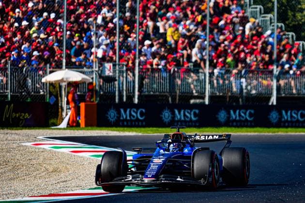 Alexander Albon (THA) - Williams Racing - Williams FW47 - Mercedesduring the Formula 1 Pirelli Gran Premio d Italia 2025 at Monza Circuit, Lombardy, Italy, from September 6 to 9, 2025. Round 16 of the 2025 FIA Formula One World Championship, WM, Weltmeisterschaft  Copyright: xAlessioxDexMarco IPAxSportx xipa-agency.netx xx IPA_64426398 IPA_Agency_IPA64426398