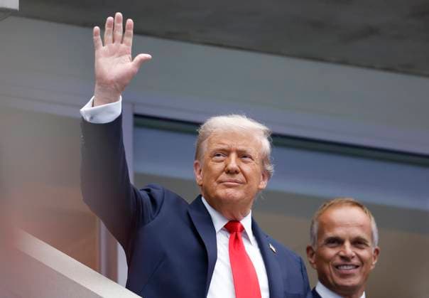 Tennis, Donald Trump at US Openn Final, Jannik Sinner - Carlos Alcaraz