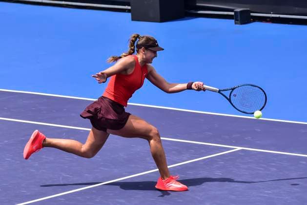 WTA GIUADALAJARA 250 OPEN WTA GUADALAJARA 250 OPEN JIMENEZ KASINTSEVA VS BRACE 07092025 GUADALAJARA, JALISCO Action photo of Victoria Jimenez, during the WTA Guadalajara 250 Open, held at the Centro Panamericano de Tenis of Guadalajara, Jalisco, Mexico Action photo of Victoria Jimenez, during the WTA Guadalajara 250 Open, held at the Centro Panamericano de Tenis of Guadalajara, Jalisco, Mexico PHOTO BY IMAGENSHOP AGENCIA FOTOGRAFICA GUADALAJARA JALISCO MEXICO Copyright: xIMAGENSHOPxAGENCIAxFOTOGRAFICAx
