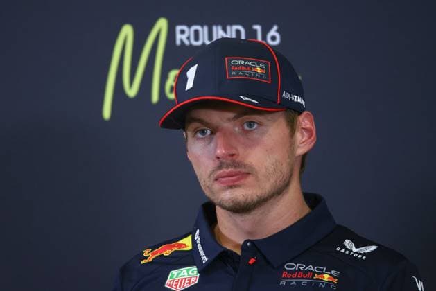 F1 Italian Grand Prix Max Verstappen of Red Bull Racing during a press conference, PK, Pressekonferenz after the F1 Grand Prix of Italy at Autodromo Nazionale Monza on September 7th, 2025 in Monza, Italy Monza Italy  Copyright: xBeataxZawrzelx originalFilename:zawrzel-f1italia250907_np1j6.jpg