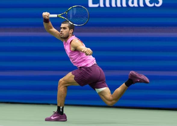 Carlos Alcaraz ESP , Men s Singles, Men s Singles, Final, Final, US Open Championships 2025, USTA Billie Jean King National Tennis Center, Flushing Meadows, New York, USA Copyright: xJuergenxHasenkopfx