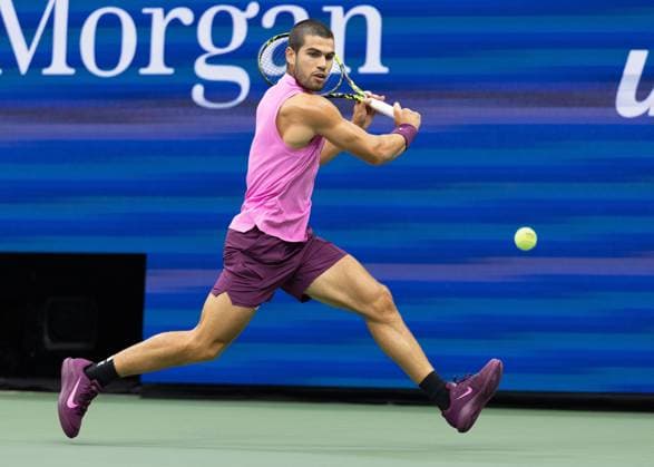 Carlos Alcaraz ESP , Men s Singles, Men s Singles, Final, Final, US Open Championships 2025, USTA Billie Jean King National Tennis Center, Flushing Meadows, New York, USA Copyright: xJuergenxHasenkopfx
