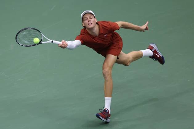 September 7, 2025, New York City, New York, United States: JANNIK SINNER of Italy during the match against C. Alcaraz of Spain in the final of US Open 2025 at the USTA Billie Jean King National Tennis Center. Queens, New York City. New York City United States - ZUMAc278 20250907_zsp_c278_030 Copyright: xMarcinxCholewinskix