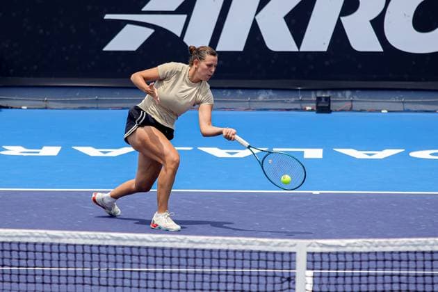 WTA GIUADALAJARA 250 OPEN WTA GUADALAJARA 250 OPEN STEFFANINI VS KULIKOVA 07092025 GUADALAJARA, JALISCO Action photo of Anastasia Kulikova of Finland, during the WTA Guadalajara 250 Open, held at the Centro Panamericano de Tenis of Guadalajara, Jalisco, Mexico Action photo of Anastasia of Finland, during the WTA Guadalajara 250 Open, held at the Centro Panamericano de Tenis of Guadalajara, Jalisco, Mexico PHOTO BY IMAGENSHOP AGENCIA FOTOGRAFICA GUADALAJARA JALISCO MEXICO Copyright: xIMAGENSHOPxAGENCIAxFOTOGRAFICAx