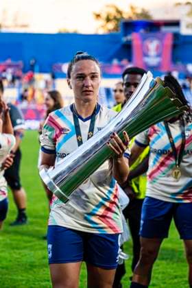 September 7, 2025, Estoril, Lisbon, Portugal: Janaina Weimer of Torreense, during the the game, between SL Benfica vs Torreense, Vodafone Women s Super Cup 2025, at Anto³nio Coimbra da Mota Stadium, September 7, 2025 Estoril Portugal - ZUMAr200 20250907_zsp_r200_025 Copyright: xNunoxReisinhox