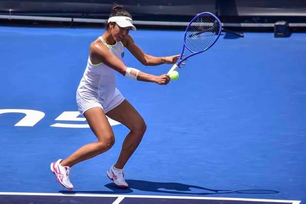 WTA GIUADALAJARA 250 OPEN WTA GUADALAJARA 250 OPEN SHIBAHARA VS VIDMANOVA 07092025 GUADALAJARA, JALISCO Action photo of Ena Shibahara of Japan, during the WTA Guadalajara 250 Open, held at the Centro Panamericano de Tenis of Guadalajara, Jalisco, Mexico Action photo of Ena Shibahara of Japan, during the WTA Guadalajara 250 Open, held at the Centro Panamericano de Tenis of Guadalajara, Jalisco, Mexico PHOTO BY IMAGENSHOP AGENCIA FOTOGRAFICA GUADALAJARA JALISCO MEXICO Copyright: xIMAGENSHOPxAGENCIAxFOTOGRAFICAx