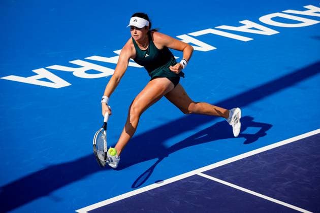 WTA GUADALAJARA 250 OPEN WTA GUADALAJARA 250 OPEN STAKUSIC VS SHYMANOVIC 07092025 GUADALAJARA, JALISCO Action photo of Marina Stakusic of Canada, during the WTA Guadalajara 250 Open, held at the Centro Panamericano de Tenis of Guadalajara, Jalisco, Mexico Action photo of Marina Stakusic of Canada, during the WTA Guadalajara 250 Open, held at the Centro Panamericano de Tenis of Guadalajara, Jalisco, Mexico PHOTO BY IMAGENSHOP AGENCIA FOTOGRAFICA GUADALAJARA JALISCO MEXICO Copyright: xIMAGENSHOPxAGENCIAxFOTOGRAFICAx