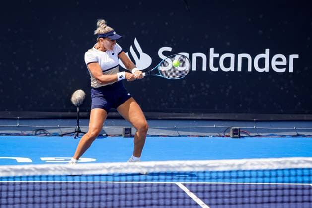 WTA GUADALAJARA 250 OPEN WTA GUADALAJARA 250 OPEN STAKUSIC VS SHYMANOVIC 07092025 GUADALAJARA, JALISCO Action photo of Iryna Shymanovic, during the WTA Guadalajara 250 Open, held at the Centro Panamericano de Tenis of Guadalajara, Jalisco, Mexico Action photo of Iryna Shimanovic, during the WTA Guadalajara 250 Open, held at the Centro Panamericano de Tenis of Guadalajara, Jalisco, Mexico PHOTO BY IMAGENSHOP AGENCIA FOTOGRAFICA GUADALAJARA JALISCO MEXICO Copyright: xIMAGENSHOPxAGENCIAxFOTOGRAFICAx