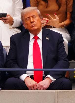 Donald Trump 2025 US Open, Day Fifteen, USTA Billie Jean King National Tennis Center, New York, USA - 07 Sept 2025New York USTA Billie Jean King National T New York (NY) United States of America  Copyright: xJavierxGarcia Shutterstockx 15467799fk