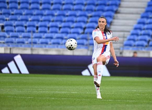 Football : Arkema Premiere Ligue OL Lyonnes V Marseille 07 09 2025 Ingrid Engen of OL Lyonnes during the Arkema Premiere Ligue match between Lyon and Marseille at Groupama Stadium Decines Charpieu on September 7, 2025 in Lyon, France  Copyright: xALLILI_MOURADx