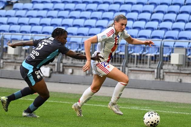 Football, France, Women, Olympique Lyon - Olympique Marseille