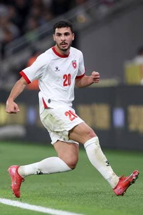 MOHANNAD ABU TAHA, Giordania, Amichevole, Friendly match, 2025-26, Russia vs Jordan 04-09-2025, Azione, Action, Single shot AMICHEVOLE 2025-26 RUSSIA-GIORDANIA