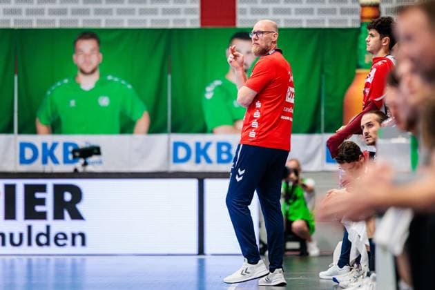 Ales Pajovic SG Flensburg Handewitt, Coach GER, GWD Minden vs SG Flensburg Handewitt, Handball, 1 Bundesliga, Matchday 3, Season 2025 2026, 08 09 2025 GER, GWD Minden vs SG Flensburg Handewitt, Handball, 1 Bundesliga, Matchday 3, Season 2025 2026, 08 09 2025 Luebbecke Copyright: xEibner-Pressefoto JanxRollingerx EP_JSK