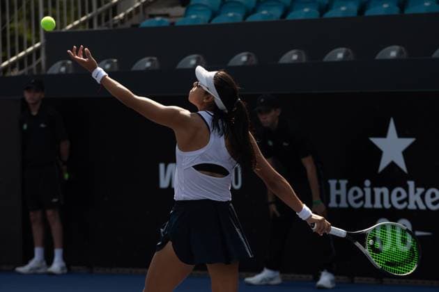 WTA, Tennis Damen 250 SP OPEN SaO PAULO, SP - 08.09.2025: WTA 250 SP OPEN - Marking the return of the professional women& 39;s tennis circuit to the capital of Sao Paulo after 25 years, the SP Open, WTA 250 of Sao Paulo, takes place from September 6th to 14th at Parque Villa Lobos. In the photo, Mexican Victoria Rodriguez during a match against Australian Ajla Tomljanovic on Monday afternoon (08). (Photo: Rodilei Morais Fotoarena) x2802998x  RodileixMorais