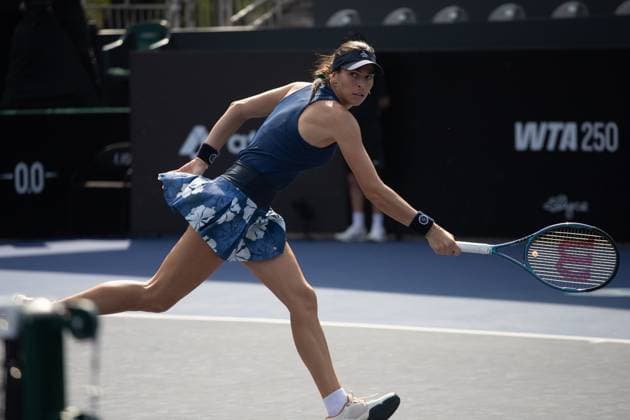 WTA, Tennis Damen 250 SP OPEN SaO PAULO, SP - 08.09.2025: WTA 250 SP OPEN - Marking the return of the professional women& 39;s tennis circuit to the capital of Sao Paulo after 25 years, the SP Open, WTA 250 of Sao Paulo, takes place from September 6th to 14th at Parque Villa Lobos. In the photo, Australian Ajla Tomljanovic during a match against Mexican Victoria Rodriguez on Monday afternoon (08). (Photo: Rodilei Morais Fotoarena) x2803005x  RodileixMorais