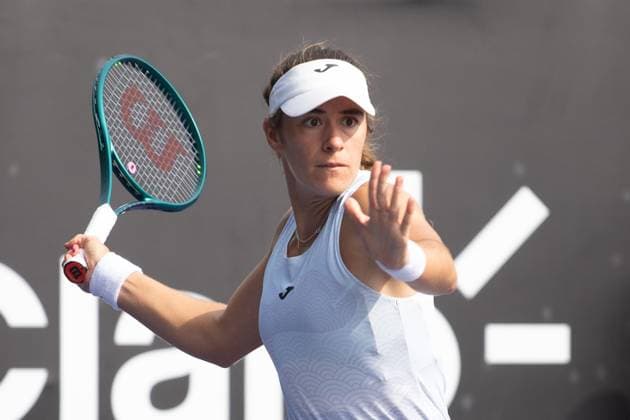 WTA, Tennis Damen 250 SP OPEN SaO PAULO, SP - 08.09.2025: WTA 250 SP OPEN - Marking the return of the professional women& 39;s tennis circuit to the capital of Sao Paulo after 25 years, the SP Open, WTA 250 of Sao Paulo, takes place from September 6th to 14th at Parque Villa Lobos. In the photo, Argentine Solana Sierra during a match against Dutch Arianne Hartono on Monday afternoon (08). (Photo: Rodilei Morais Fotoarena) x2803009x  RodileixMorais