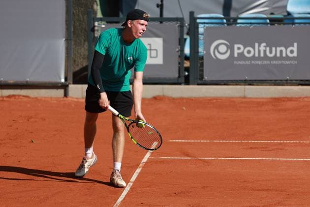 SZCZECIN, 08.09.2025 TURNIEJ TENISA ZIEMNEGO ATP, Tennis Herren CHALLENGER INVEST IN SZCZECIN OPEN 2025 NZ DORIAN JUSZCZAK FOT. KRZYSZTOF CICHOMSKI NEWSPIX.PL --- newspix.pl 