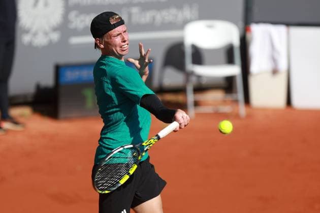 SZCZECIN, 08.09.2025 TURNIEJ TENISA ZIEMNEGO ATP, Tennis Herren CHALLENGER INVEST IN SZCZECIN OPEN 2025 NZ DORIAN JUSZCZAK FOT. KRZYSZTOF CICHOMSKI NEWSPIX.PL --- newspix.pl 