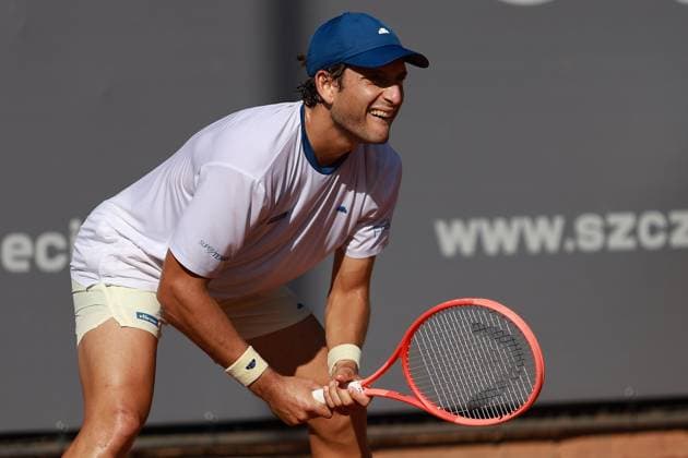 SZCZECIN, 08.09.2025 TURNIEJ TENISA ZIEMNEGO ATP, Tennis Herren CHALLENGER INVEST IN SZCZECIN OPEN 2025 NZ FRANCESCO PASSARO FOT. KRZYSZTOF CICHOMSKI NEWSPIX.PL --- newspix.pl 