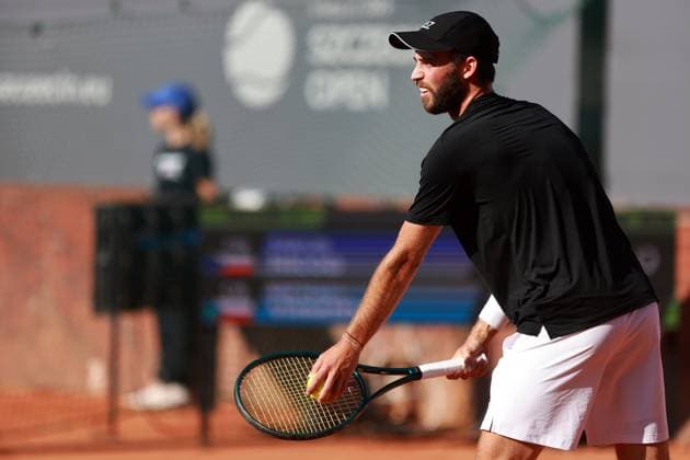 SZCZECIN, 08.09.2025 TURNIEJ TENISA ZIEMNEGO ATP, Tennis Herren CHALLENGER INVEST IN SZCZECIN OPEN 2025 NZ MICHAEL VRBENSKY FOT. KRZYSZTOF CICHOMSKI NEWSPIX.PL --- newspix.pl 