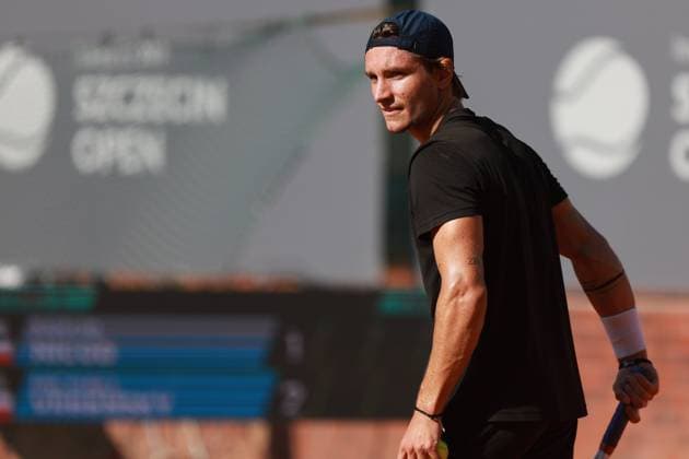 SZCZECIN, 08.09.2025 TURNIEJ TENISA ZIEMNEGO ATP, Tennis Herren CHALLENGER INVEST IN SZCZECIN OPEN 2025 NZ JAKUB NICOD FOT. KRZYSZTOF CICHOMSKI NEWSPIX.PL --- newspix.pl 