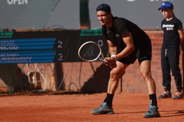 SZCZECIN, 08.09.2025 TURNIEJ TENISA ZIEMNEGO ATP, Tennis Herren CHALLENGER INVEST IN SZCZECIN OPEN 2025 NZ JAKUB NICOD FOT. KRZYSZTOF CICHOMSKI NEWSPIX.PL --- newspix.pl 
