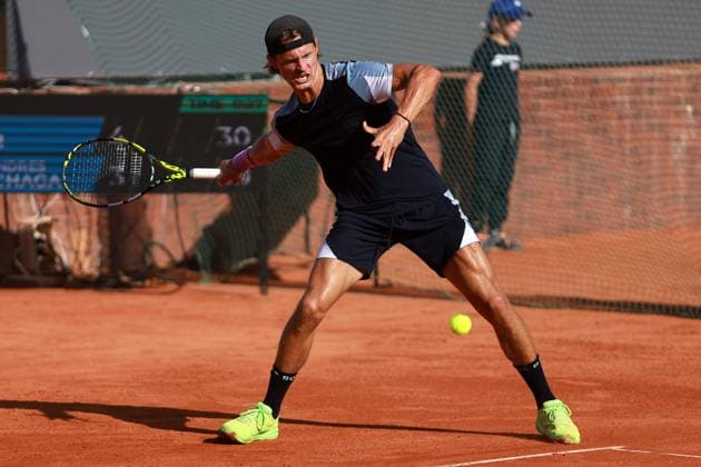 SZCZECIN, 08.09.2025 TURNIEJ TENISA ZIEMNEGO ATP, Tennis Herren CHALLENGER INVEST IN SZCZECIN OPEN 2025 NZ HYNEK BARTON FOT. KRZYSZTOF CICHOMSKI NEWSPIX.PL --- newspix.pl 