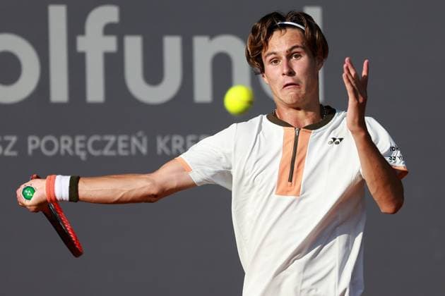 SZCZECIN, 08.09.2025 TURNIEJ TENISA ZIEMNEGO ATP, Tennis Herren CHALLENGER INVEST IN SZCZECIN OPEN 2025 NZ ALAN WAZNY FOT. KRZYSZTOF CICHOMSKI NEWSPIX.PL --- newspix.pl 
