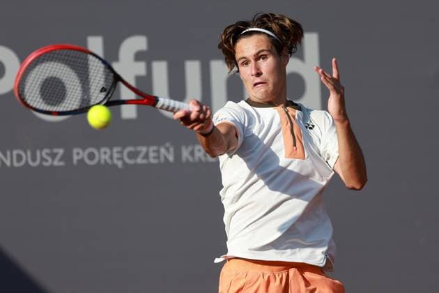 SZCZECIN, 08.09.2025 TURNIEJ TENISA ZIEMNEGO ATP, Tennis Herren CHALLENGER INVEST IN SZCZECIN OPEN 2025 NZ ALAN WAZNY FOT. KRZYSZTOF CICHOMSKI NEWSPIX.PL --- newspix.pl 
