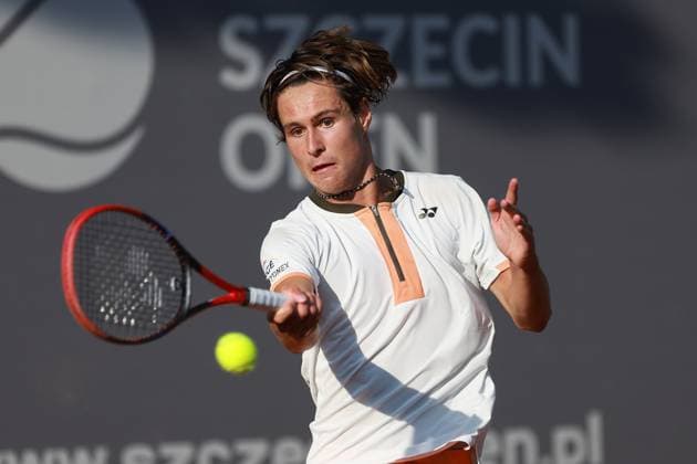 SZCZECIN, 08.09.2025 TURNIEJ TENISA ZIEMNEGO ATP, Tennis Herren CHALLENGER INVEST IN SZCZECIN OPEN 2025 NZ ALAN WAZNY FOT. KRZYSZTOF CICHOMSKI NEWSPIX.PL --- newspix.pl 