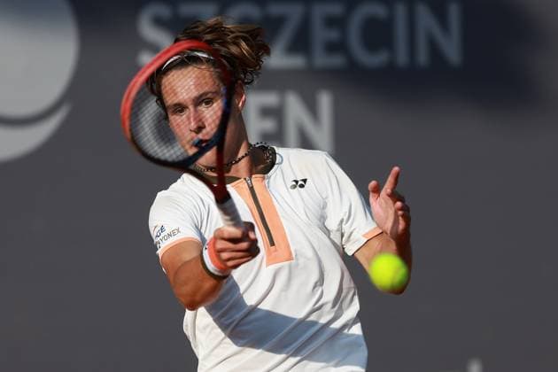 SZCZECIN, 08.09.2025 TURNIEJ TENISA ZIEMNEGO ATP, Tennis Herren CHALLENGER INVEST IN SZCZECIN OPEN 2025 NZ ALAN WAZNY FOT. KRZYSZTOF CICHOMSKI NEWSPIX.PL --- newspix.pl 