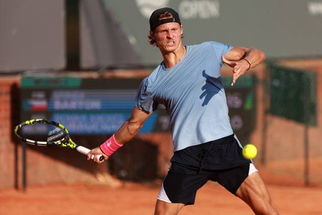 SZCZECIN, 08.09.2025 TURNIEJ TENISA ZIEMNEGO ATP, Tennis Herren CHALLENGER INVEST IN SZCZECIN OPEN 2025 NZ HYNEK BARTON FOT. KRZYSZTOF CICHOMSKI NEWSPIX.PL --- newspix.pl 