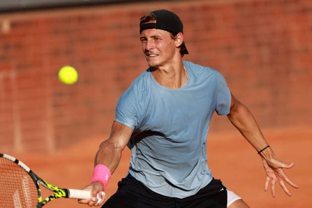 SZCZECIN, 08.09.2025 TURNIEJ TENISA ZIEMNEGO ATP, Tennis Herren CHALLENGER INVEST IN SZCZECIN OPEN 2025 NZ HYNEK BARTON FOT. KRZYSZTOF CICHOMSKI NEWSPIX.PL --- newspix.pl 