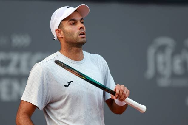 SZCZECIN, 08.09.2025 TURNIEJ TENISA ZIEMNEGO ATP, Tennis Herren CHALLENGER INVEST IN SZCZECIN OPEN 2025 NZ FACUNDO DIAZ ACOSTA FOT. KRZYSZTOF CICHOMSKI NEWSPIX.PL --- newspix.pl 