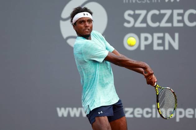 SZCZECIN, 08.09.2025 TURNIEJ TENISA ZIEMNEGO ATP, Tennis Herren CHALLENGER INVEST IN SZCZECIN OPEN 2025 NZ ELIAS YMER FOT. KRZYSZTOF CICHOMSKI NEWSPIX.PL --- newspix.pl 